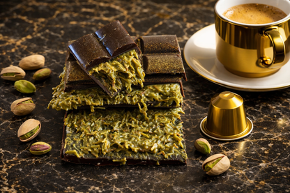 Dubai Pistachio – Dark Chocolate Bar – 100g